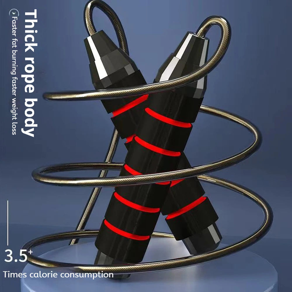 Adjustable Steel Jump Rope